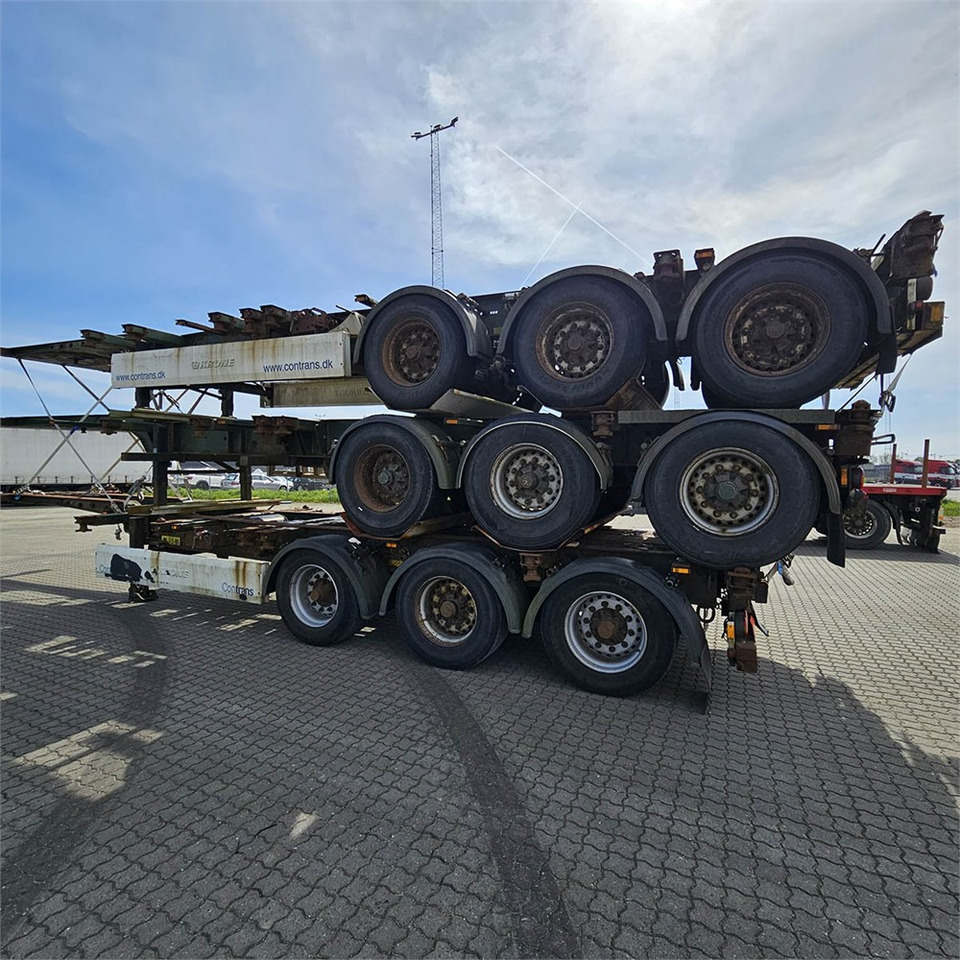 Krone 3 styk - Containerbil/ Växelflak semitrailer: bild 5 Krone 3 styk - Containerbil/ Växelflak semitrailer: bild 5