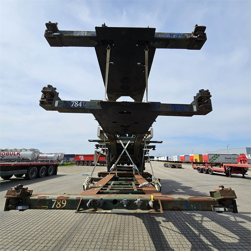 Krone 3 styk - Containerbil/ Växelflak semitrailer: bild 3 Krone 3 styk - Containerbil/ Växelflak semitrailer: bild 3