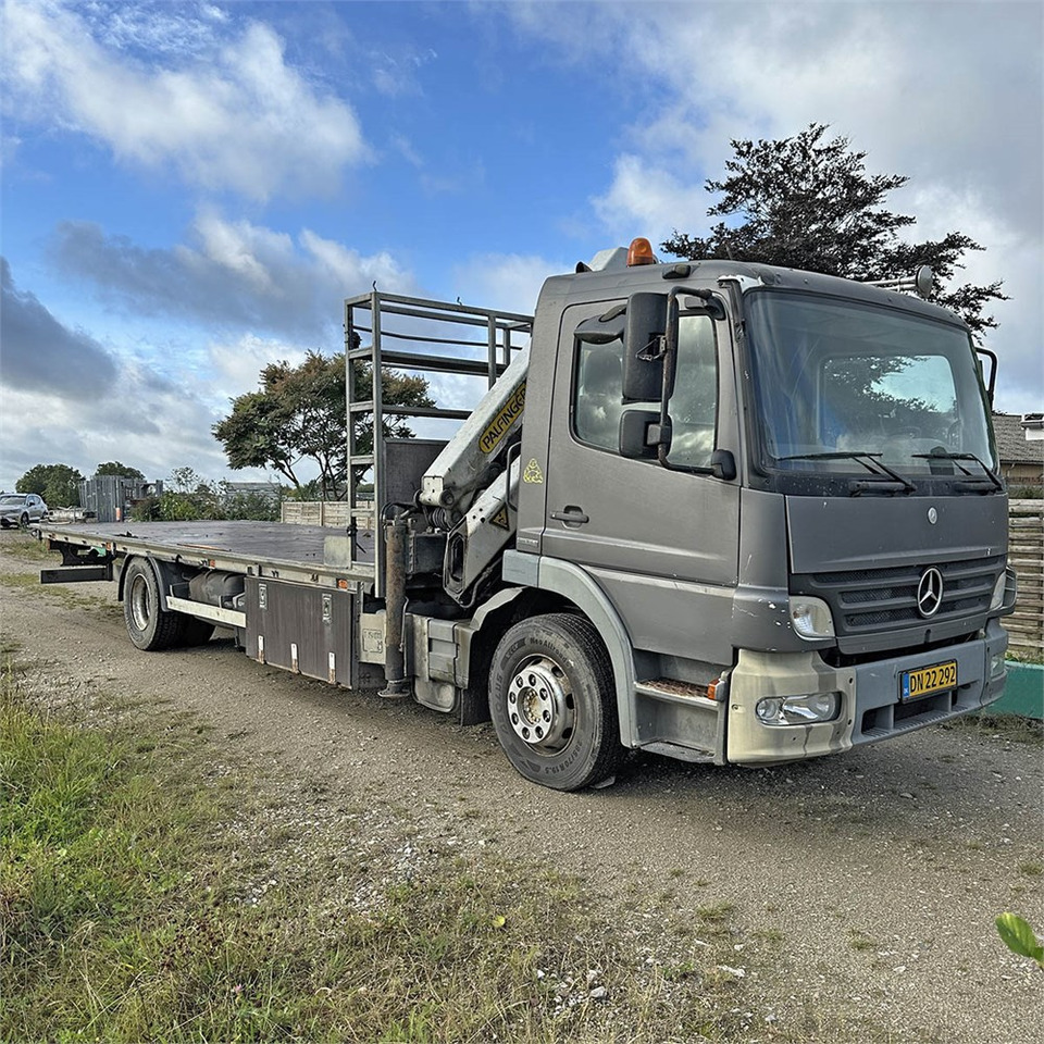 Mercedes Atego 1524 LL - Flakbil, Kranbil: bild 2 Mercedes Atego 1524 LL - Flakbil, Kranbil: bild 2