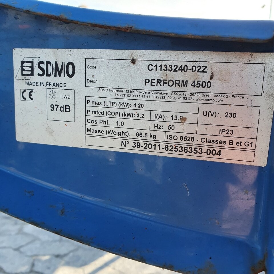 Elgenerator SDMO 4500: bild 9
