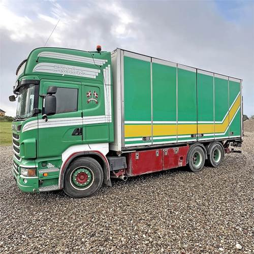 Scania R500 - Lastbil med skåp: bild 1 Scania R500 - Lastbil med skåp: bild 1