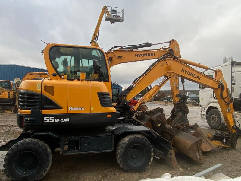 Hyundai ROBEX 55W-9A - Grävmaskin på däck: bild 4 Hyundai ROBEX 55W-9A - Grävmaskin på däck: bild 4