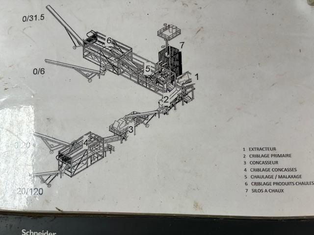 Terex UNITE DE CHAULAGE - Krossverk: bild 1 Terex UNITE DE CHAULAGE - Krossverk: bild 1