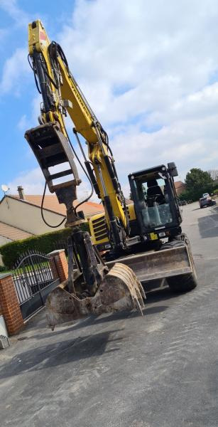 Yanmar B 110 W - Grävmaskin på däck: bild 4 Yanmar B 110 W - Grävmaskin på däck: bild 4