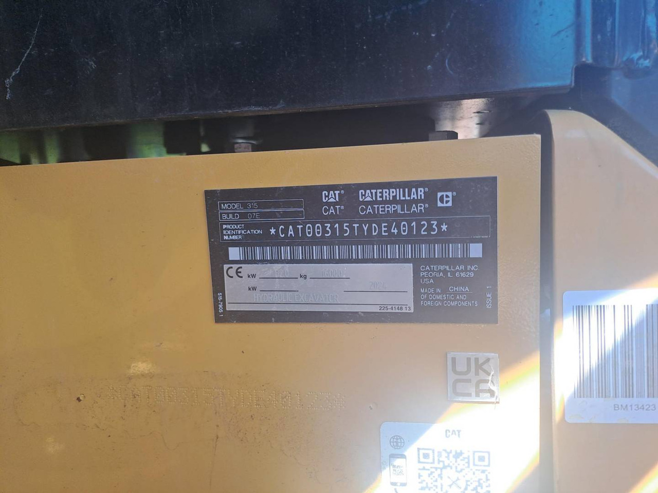 CAT 315 - Bandgrävare: bild 5 CAT 315 - Bandgrävare: bild 5