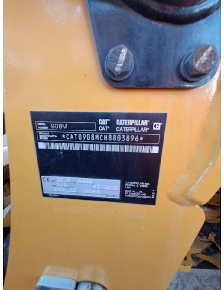 CAT 908M - Hjullastare: bild 5 CAT 908M - Hjullastare: bild 5
