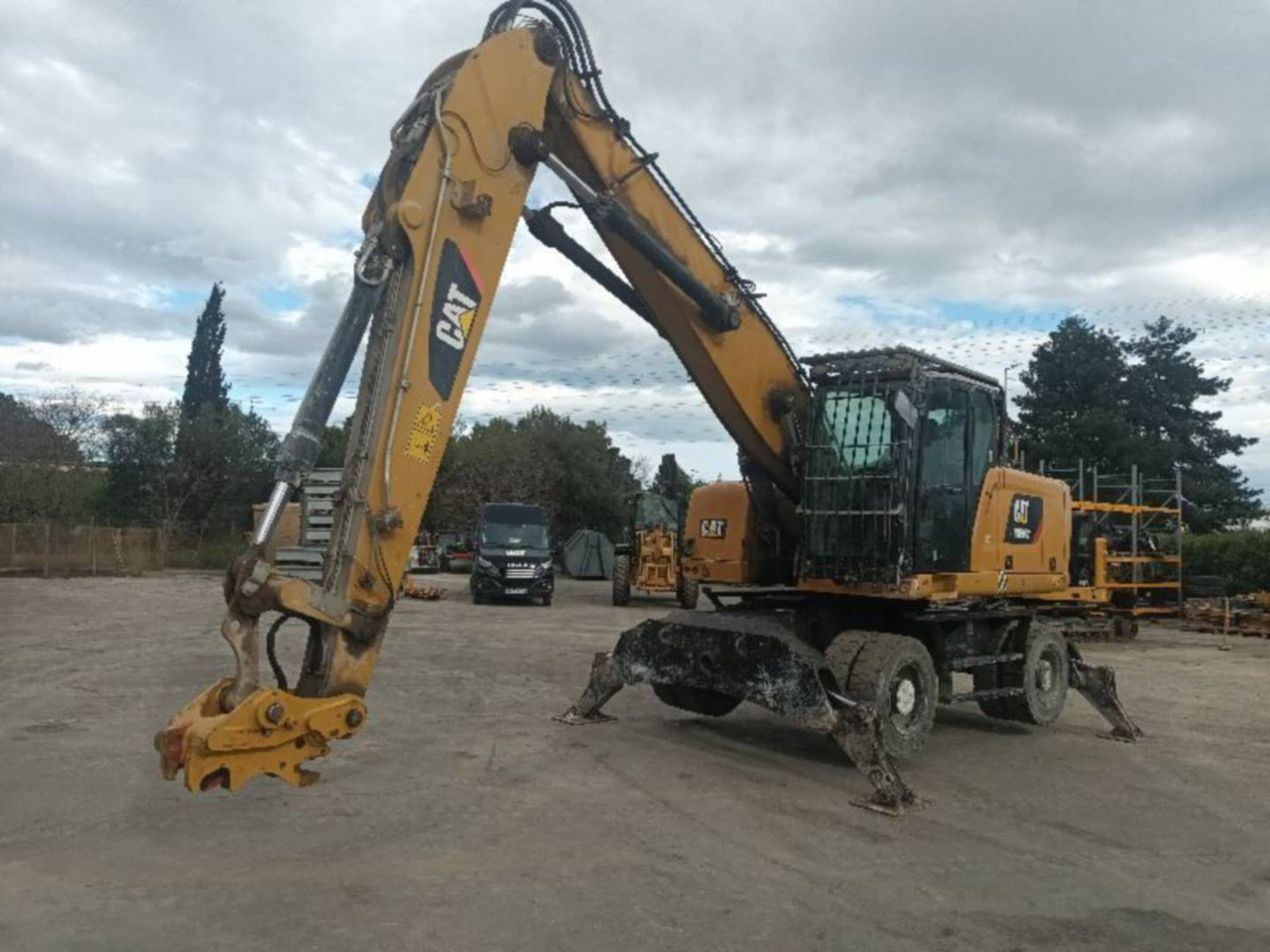 CAT MH3022-1 - Grävmaskin på däck: bild 4 CAT MH3022-1 - Grävmaskin på däck: bild 4