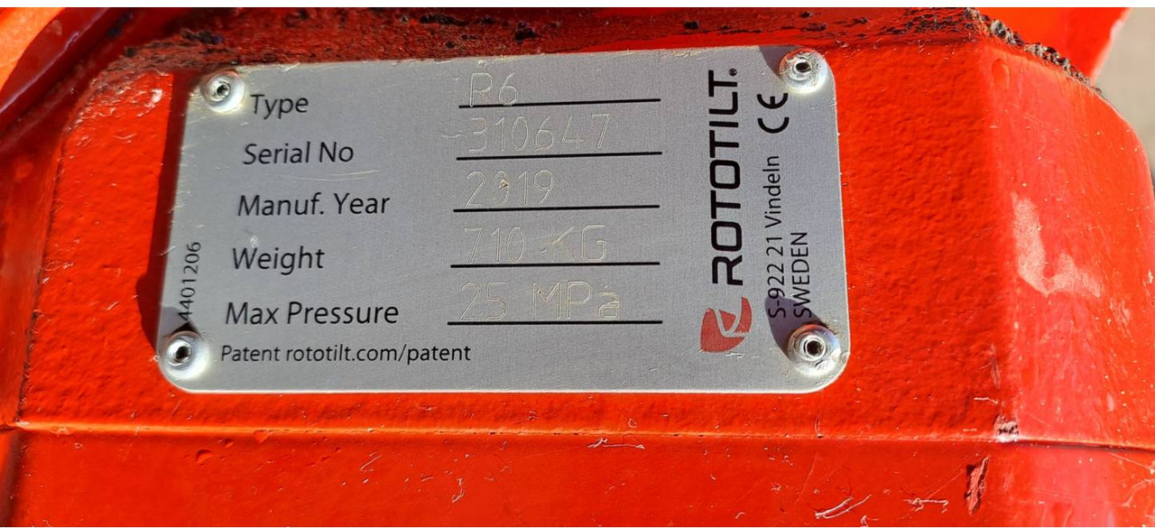 ROTOTILT R6/ROTOTILT/CW40S - Tiltrotator: bild 2 ROTOTILT R6/ROTOTILT/CW40S - Tiltrotator: bild 2