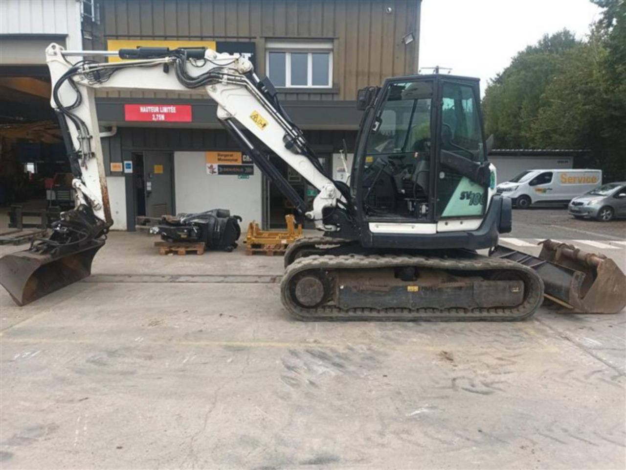 YANMAR SV100 - Bandgrävare: bild 1 YANMAR SV100 - Bandgrävare: bild 1