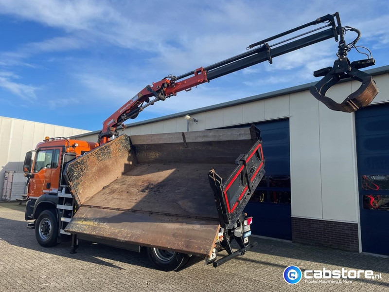 Kranbil MAN TGS 18.320 4X4H BL EEV Euro 5 - ATLAS 126.3E Laadkraan - 2-zijdige kipper - Bouwjaar 2013 - Km 205.974 !! - Good condition - NL Truck: bild 9