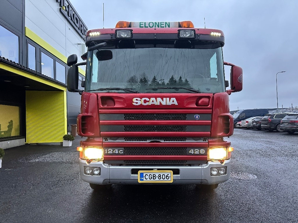 Scania P 124 6x2 - Tippbil lastbil: bild 2 Scania P 124 6x2 - Tippbil lastbil: bild 2