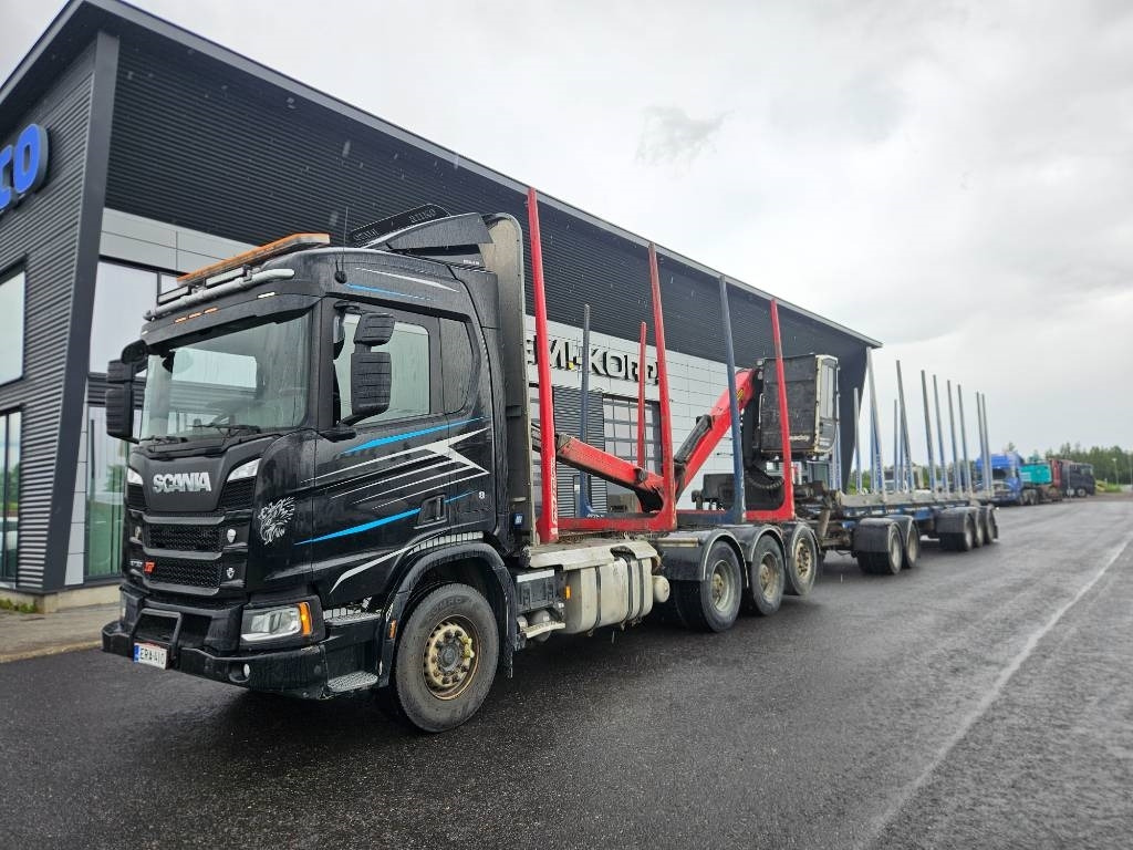 Scania R730 8x4 koko yhdistelmä - Timmerbil: bild 1 Scania R730 8x4 koko yhdistelmä - Timmerbil: bild 1