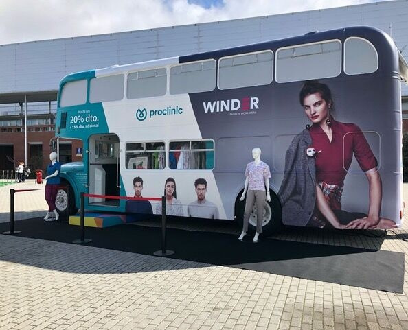 Dubbeldäckare buss British Bus Bristol Lodekka FLF promotional exhibition unit: bild 7 Dubbeldäckare buss British Bus Bristol Lodekka FLF promotional exhibition unit: bild 7