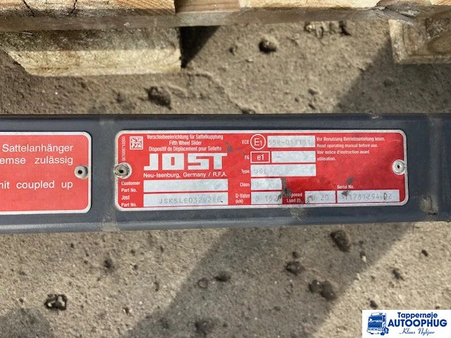 Scania JOST skammel flytbar - Vändskivekoppling för Lastbil: bild 5 Scania JOST skammel flytbar - Vändskivekoppling för Lastbil: bild 5