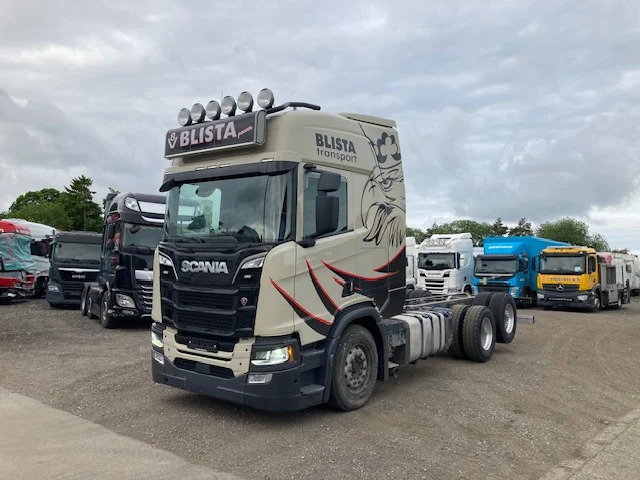Scania R650 6X2 Retarder - Chassi lastbil: bild 1 Scania R650 6X2 Retarder - Chassi lastbil: bild 1