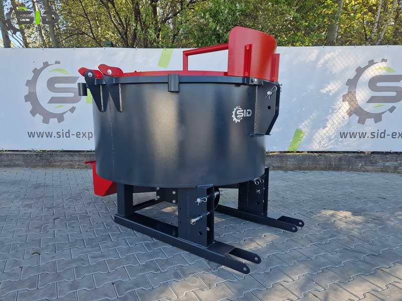 SID BETONMISCHER FUR ZAPFWELLE/ Bétonnière, Malaxeur Béton / Pan concrete mixer 600L WOM - Betongblandare: bild 1 SID BETONMISCHER FUR ZAPFWELLE/ Bétonnière, Malaxeur Béton / Pan concrete mixer 600L WOM - Betongblandare: bild 1
