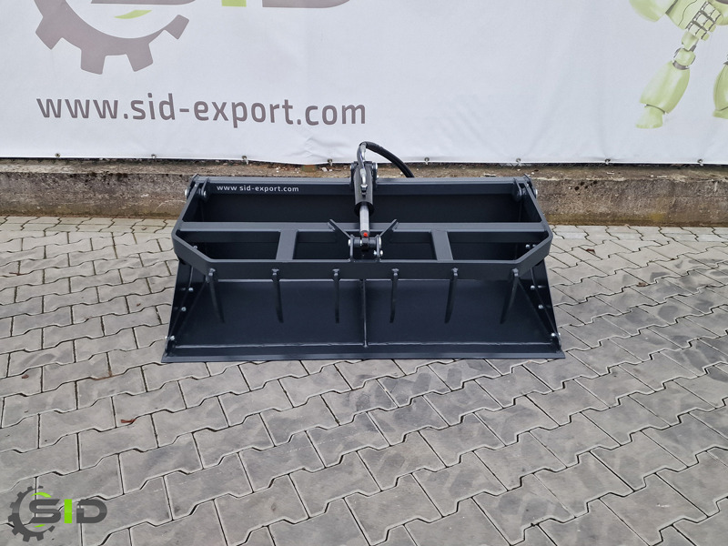 Ny Gripskopa för Minitraktor SID Greifschaufel mini geb. Zinken / BMS Mini / Grab bucket Mini burned tines 1,0 m: bild 8