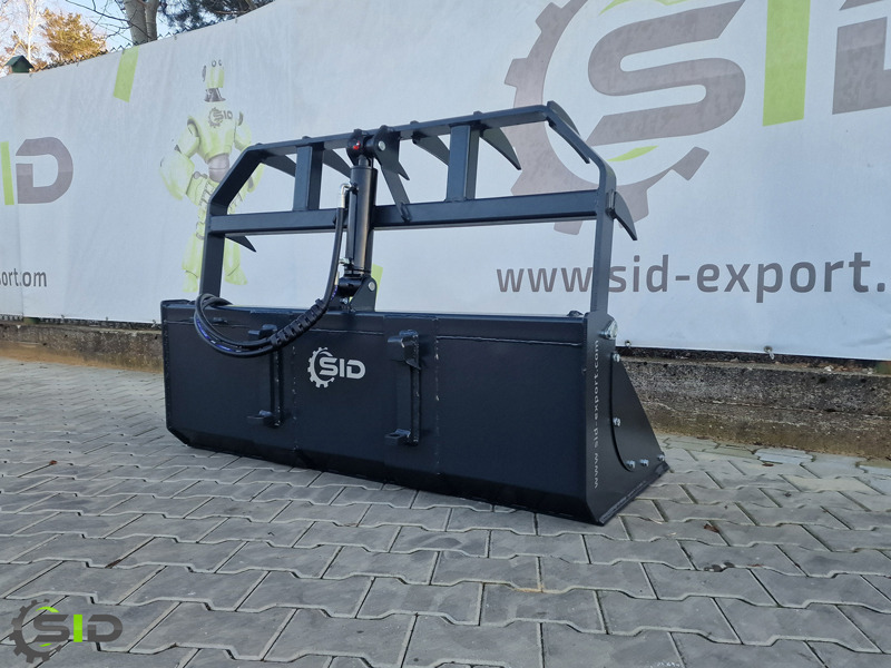 Ny Gripskopa för Minitraktor SID Greifschaufel mini geb. Zinken / BMS Mini / Grab bucket Mini burned tines 1,0 m: bild 11