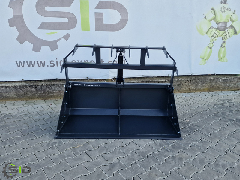 Ny Gripskopa för Minitraktor SID Greifschaufel mini geb. Zinken / BMS Mini / Grab bucket Mini burned tines 1,0 m: bild 9