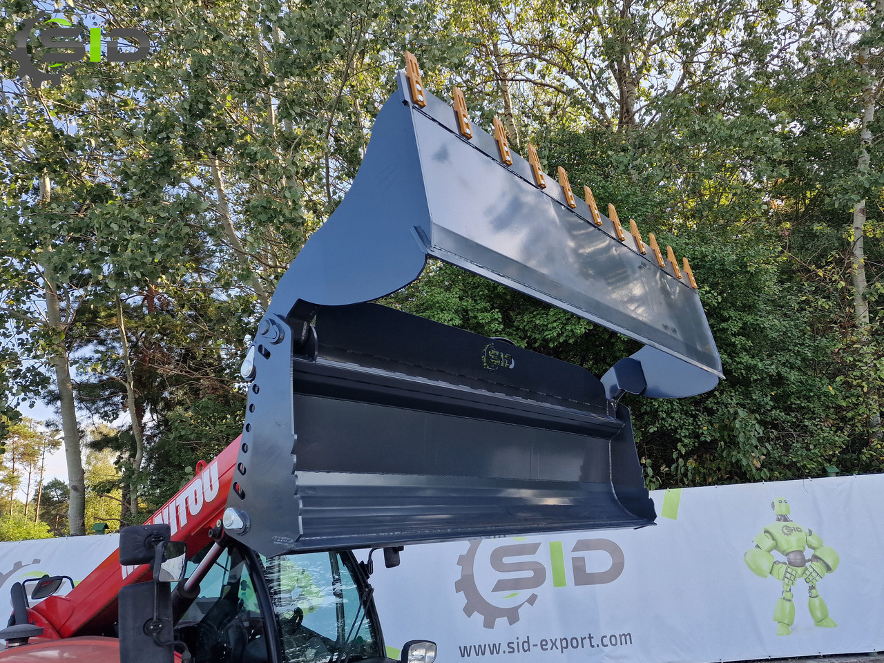 Ny Lastarskopa för Byggmaskiner SID Klappschaufel 4in1 / Godet 4en1 multifonction / 4in1 multipurpose bucket 1,4 m: bild 11 Ny Lastarskopa för Byggmaskiner SID Klappschaufel 4in1 / Godet 4en1 multifonction / 4in1 multipurpose bucket 1,4 m: bild 11