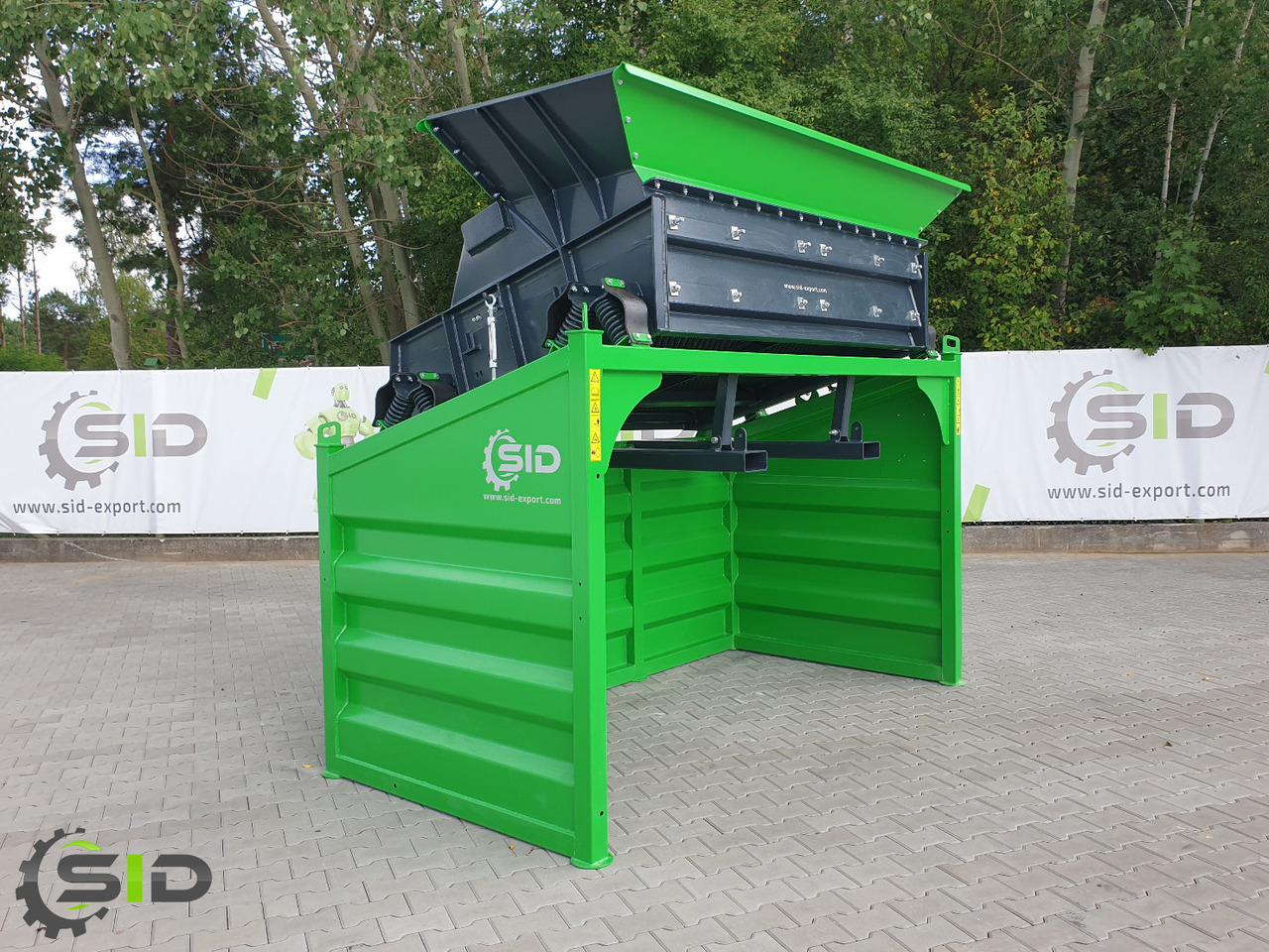 SID Siebanlage / Rüttelsieb / Vibrating Screen / Crible vibrant - Sorteringsverk: bild 4 SID Siebanlage / Rüttelsieb / Vibrating Screen / Crible vibrant - Sorteringsverk: bild 4