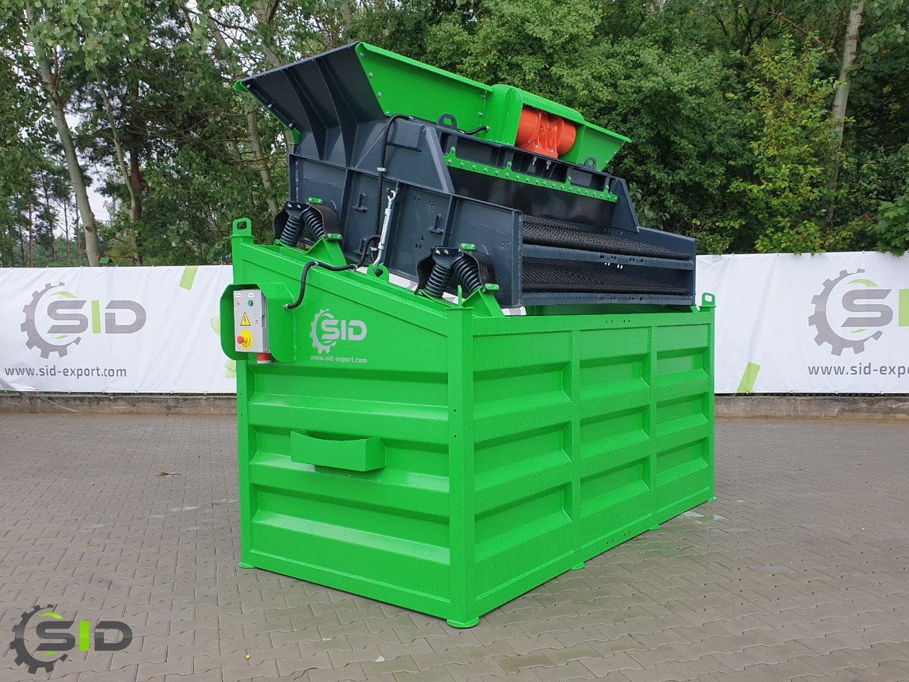 SID Siebanlage / Rüttelsieb / Vibrating Screen / Crible vibrant - Sorteringsverk: bild 2 SID Siebanlage / Rüttelsieb / Vibrating Screen / Crible vibrant - Sorteringsverk: bild 2