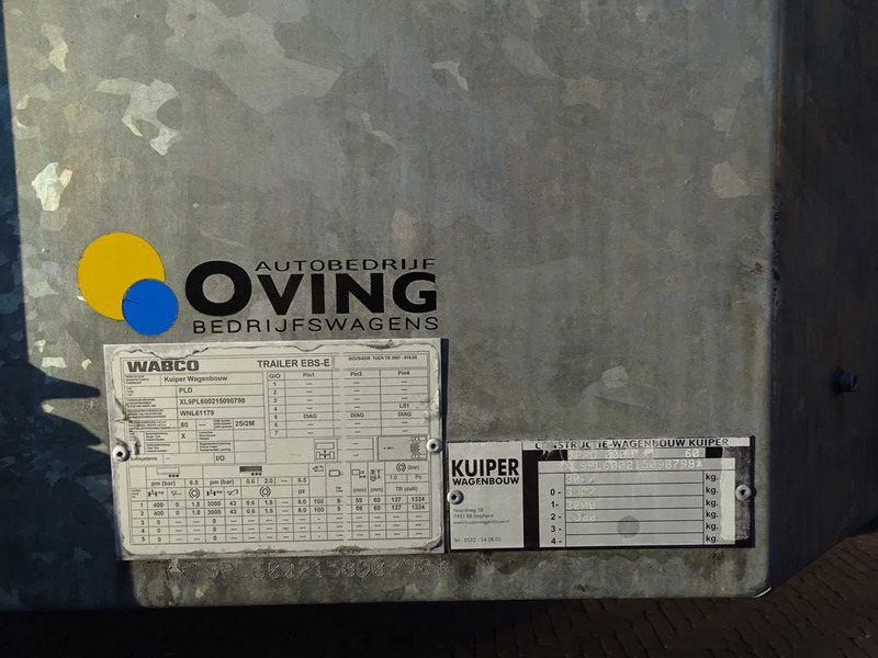 Kuiper 8 Tons Be Oplegger 670x195 laadvloerhoogte 50 cm - Låg lastare semitrailer: bild 5 Kuiper 8 Tons Be Oplegger 670x195 laadvloerhoogte 50 cm - Låg lastare semitrailer: bild 5