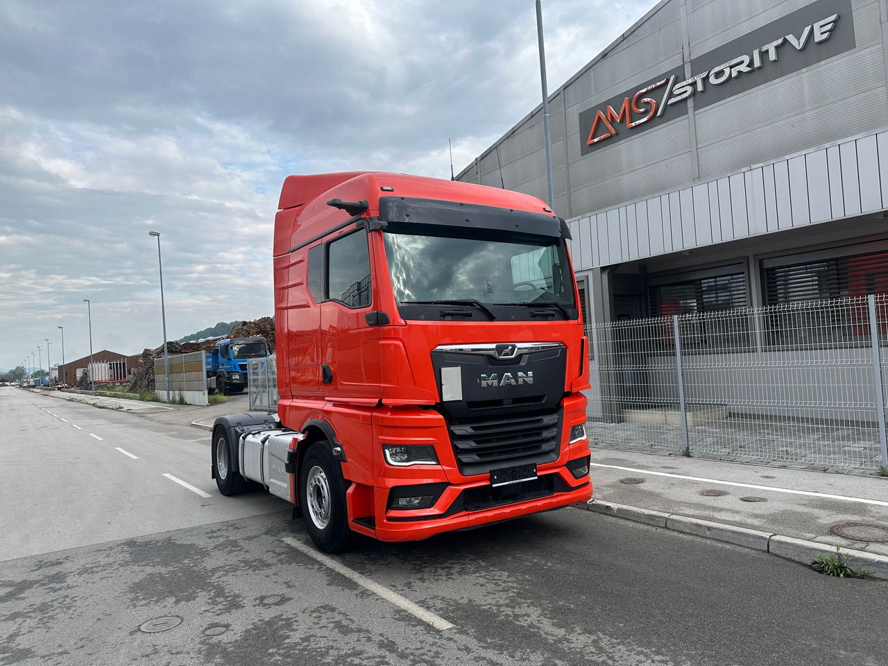 Dragbil MAN TGX 18.520 4X2 LL Intarder Hydravlika ALU led TV: bild 1