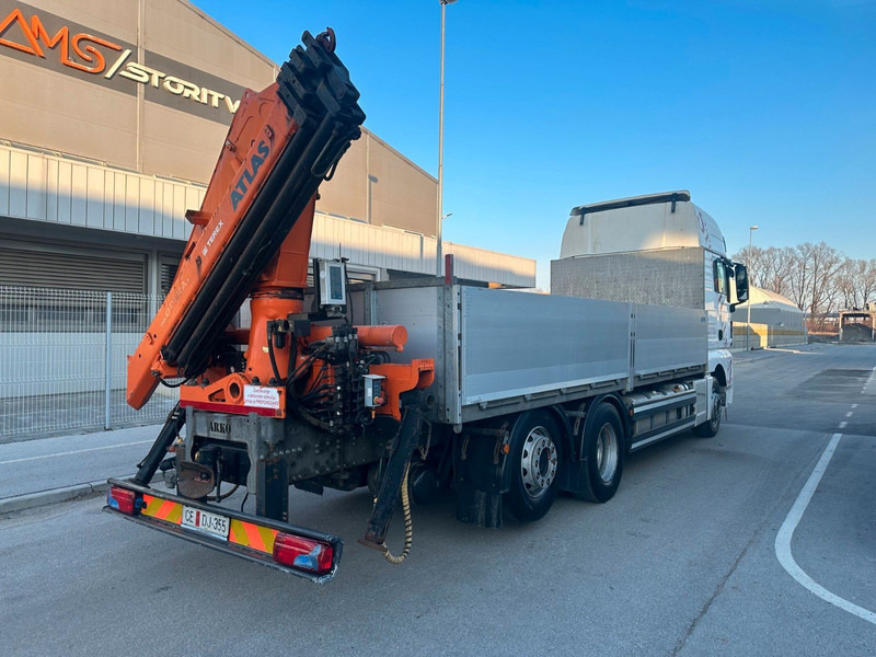 MAN TGX 26.440 - Flakbil, Kranbil: bild 4 MAN TGX 26.440 - Flakbil, Kranbil: bild 4