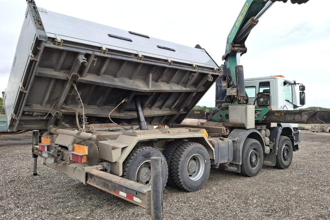 IVECO 480 EUROTRAKKER 8x4/TÜV/Palfinger PK 44002 G/MEILLER - Tippbil lastbil, Kranbil: bild 5 IVECO 480 EUROTRAKKER 8x4/TÜV/Palfinger PK 44002 G/MEILLER - Tippbil lastbil, Kranbil: bild 5