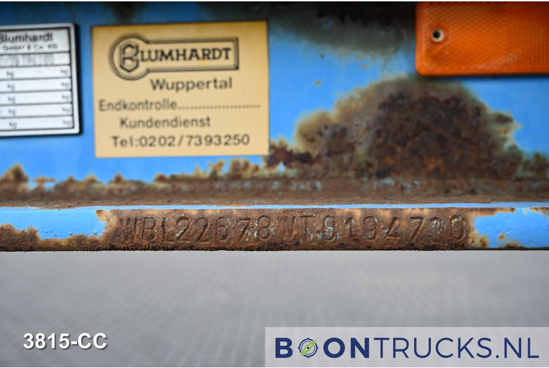 Containerbil/ Växelflak semitrailer Blumhardt Cont.-Sal 40.24 E FIXED CHASSIS | 40ft * STEEL SUSPENSION * 4700 KG * BPW: bild 19 Containerbil/ Växelflak semitrailer Blumhardt Cont.-Sal 40.24 E FIXED CHASSIS | 40ft * STEEL SUSPENSION * 4700 KG * BPW: bild 19