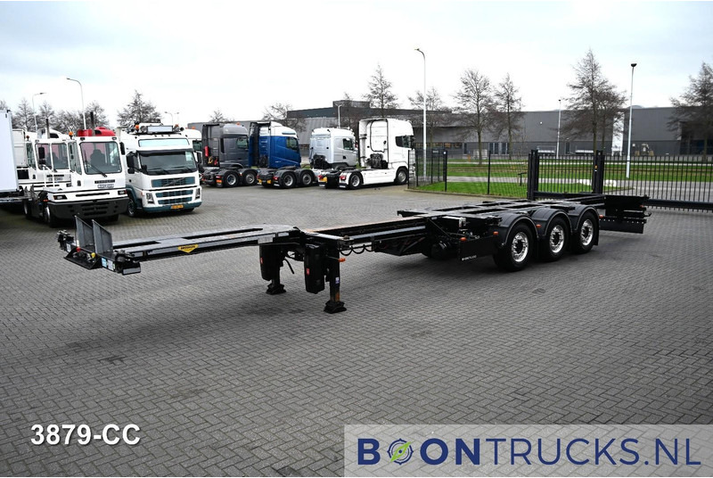Broshuis MFCC | 2x20-30-40-45ft HC * STUURAS * LIFTAS * CUSTOM OPBOUW * TOP! - Containerbil/ Växelflak semitrailer: bild 5 Broshuis MFCC | 2x20-30-40-45ft HC * STUURAS * LIFTAS * CUSTOM OPBOUW * TOP! - Containerbil/ Växelflak semitrailer: bild 5