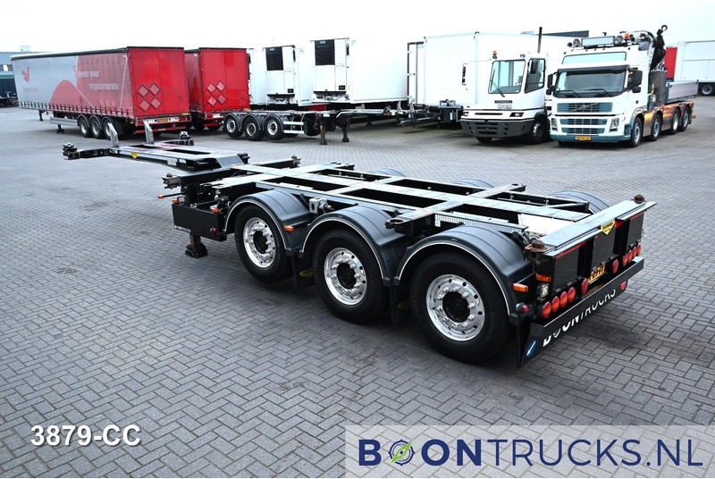 Broshuis MFCC | 2x20-30-40-45ft HC * STUURAS * LIFTAS * CUSTOM OPBOUW * TOP! - Containerbil/ Växelflak semitrailer: bild 3 Broshuis MFCC | 2x20-30-40-45ft HC * STUURAS * LIFTAS * CUSTOM OPBOUW * TOP! - Containerbil/ Växelflak semitrailer: bild 3