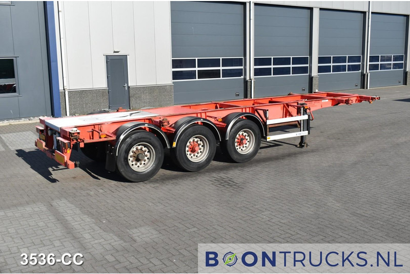 Burg BPO 12 27CDM12 TANK CHASSIS | 20-30ft * 3800 Kg * NL TRAILER - Containerbil/ Växelflak semitrailer: bild 1 Burg BPO 12 27CDM12 TANK CHASSIS | 20-30ft * 3800 Kg * NL TRAILER - Containerbil/ Växelflak semitrailer: bild 1