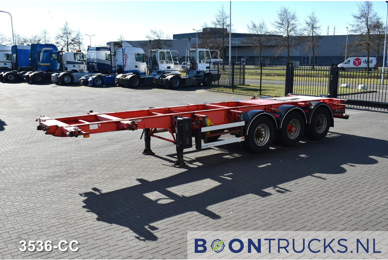Burg BPO 12 27CDM12 TANK CHASSIS | 20-30ft * 3800 Kg * NL TRAILER - Containerbil/ Växelflak semitrailer: bild 5 Burg BPO 12 27CDM12 TANK CHASSIS | 20-30ft * 3800 Kg * NL TRAILER - Containerbil/ Växelflak semitrailer: bild 5