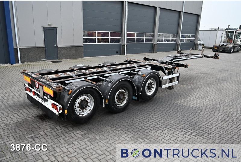 D-Tec FLEXITRAILER LS | 2x20-30-40-45ft HC * 2x LIFT AXLE * BPW / DISC * 2x EXTENDABLE - Containerbil/ Växelflak semitrailer: bild 1 D-Tec FLEXITRAILER LS | 2x20-30-40-45ft HC * 2x LIFT AXLE * BPW / DISC * 2x EXTENDABLE - Containerbil/ Växelflak semitrailer: bild 1