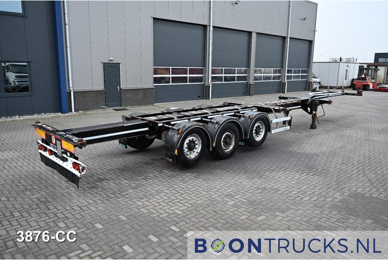 D-Tec FLEXITRAILER LS | 2x20-30-40-45ft HC * 2x LIFT AXLE * BPW / DISC * 2x EXTENDABLE - Containerbil/ Växelflak semitrailer: bild 2 D-Tec FLEXITRAILER LS | 2x20-30-40-45ft HC * 2x LIFT AXLE * BPW / DISC * 2x EXTENDABLE - Containerbil/ Växelflak semitrailer: bild 2