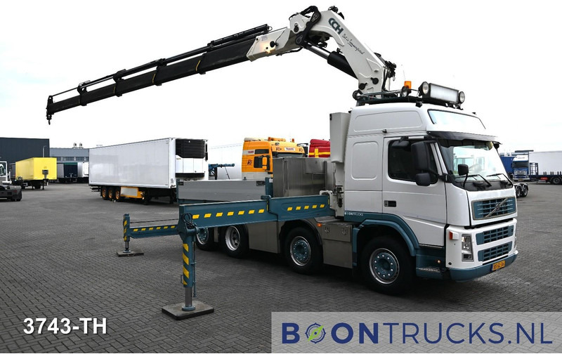 Volvo FM 480 8x2 R + HMF THOR 8520 K5 | 85 T/M CRANE * WINCH * MANUAL * NL TRUCK * TOP! - Dragbil: bild 3 Volvo FM 480 8x2 R + HMF THOR 8520 K5 | 85 T/M CRANE * WINCH * MANUAL * NL TRUCK * TOP! - Dragbil: bild 3