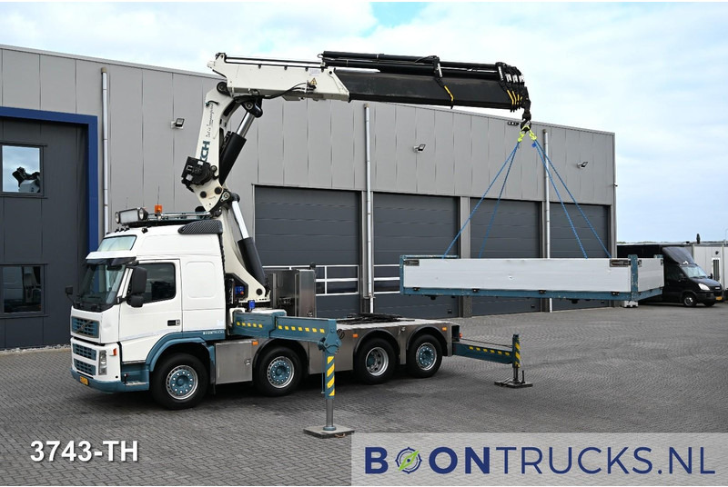 Volvo FM 480 8x2 R + HMF THOR 8520 K5 | 85 T/M CRANE * WINCH * MANUAL * NL TRUCK * TOP! - Dragbil: bild 2 Volvo FM 480 8x2 R + HMF THOR 8520 K5 | 85 T/M CRANE * WINCH * MANUAL * NL TRUCK * TOP! - Dragbil: bild 2