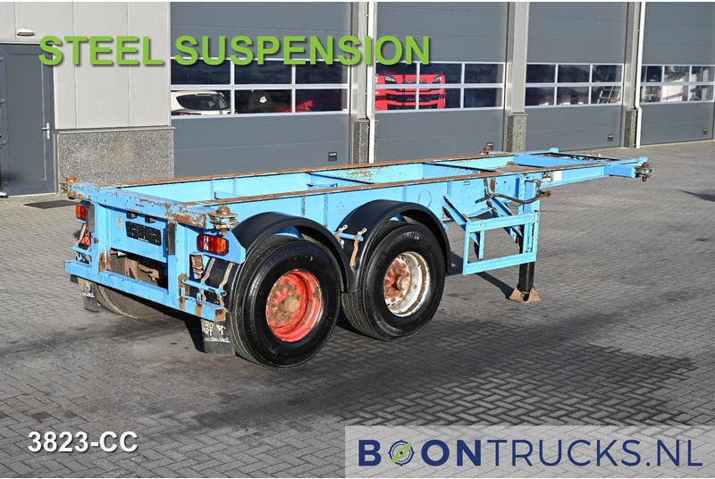 KOHLER CS 20/2 CHASSIS | 20ft * STEEL SUSPENSION * BPW / DRUM * 9x AVAILABLE - Containerbil/ Växelflak semitrailer: bild 1 KOHLER CS 20/2 CHASSIS | 20ft * STEEL SUSPENSION * BPW / DRUM * 9x AVAILABLE - Containerbil/ Växelflak semitrailer: bild 1
