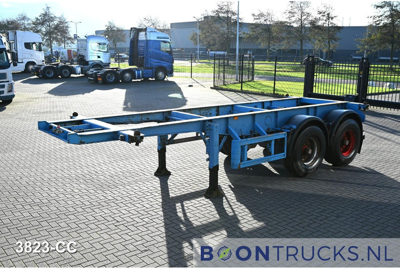 KOHLER CS 20/2 CHASSIS | 20ft * STEEL SUSPENSION * BPW / DRUM * 9x AVAILABLE - Containerbil/ Växelflak semitrailer: bild 4 KOHLER CS 20/2 CHASSIS | 20ft * STEEL SUSPENSION * BPW / DRUM * 9x AVAILABLE - Containerbil/ Växelflak semitrailer: bild 4