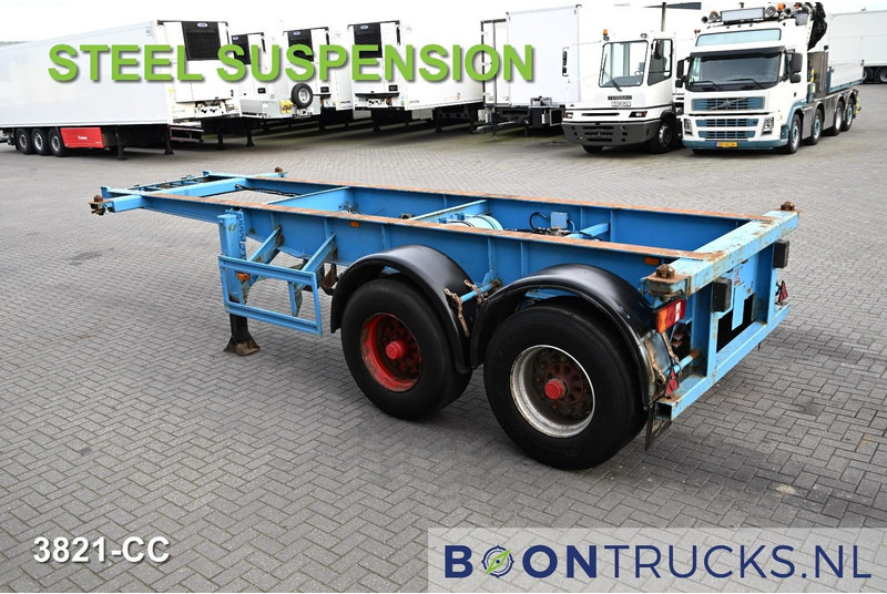 KOHLER CS 20/2 CHASSIS | 20ft * STEEL SUSPENSION * BPW / DRUM * 9x AVAILABLE - Containerbil/ Växelflak semitrailer: bild 2 KOHLER CS 20/2 CHASSIS | 20ft * STEEL SUSPENSION * BPW / DRUM * 9x AVAILABLE - Containerbil/ Växelflak semitrailer: bild 2