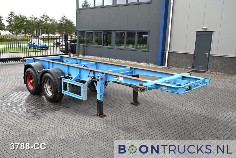 KOHLER CS 20/2 CHASSIS | 20ft * STEEL SUSPENSION * BPW - Containerbil/ Växelflak semitrailer: bild 3 KOHLER CS 20/2 CHASSIS | 20ft * STEEL SUSPENSION * BPW - Containerbil/ Växelflak semitrailer: bild 3