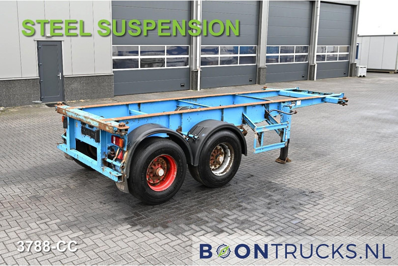 KOHLER CS 20/2 CHASSIS | 20ft * STEEL SUSPENSION * BPW - Containerbil/ Växelflak semitrailer: bild 1 KOHLER CS 20/2 CHASSIS | 20ft * STEEL SUSPENSION * BPW - Containerbil/ Växelflak semitrailer: bild 1