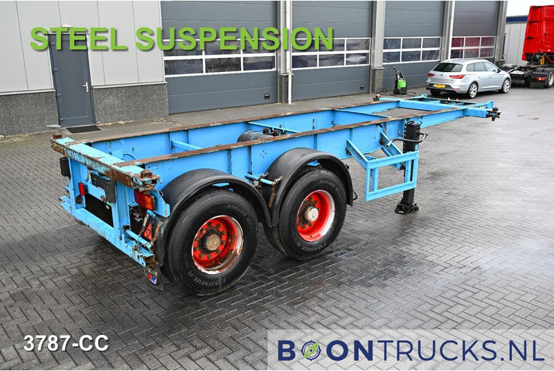 KOHLER CS 20/2 CHASSIS | 20ft * STEEL SUSPENSION * SAF / DRUM * 9x AVAILABLE - Containerbil/ Växelflak semitrailer: bild 1 KOHLER CS 20/2 CHASSIS | 20ft * STEEL SUSPENSION * SAF / DRUM * 9x AVAILABLE - Containerbil/ Växelflak semitrailer: bild 1