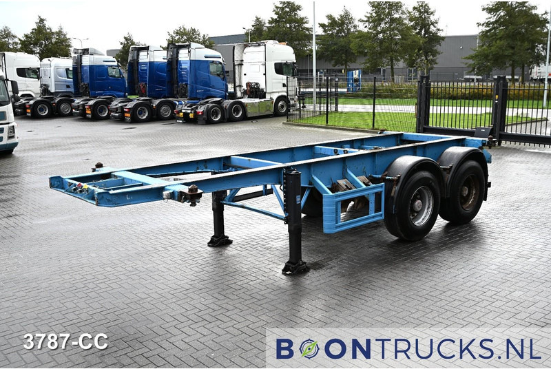 KOHLER CS 20/2 CHASSIS | 20ft * STEEL SUSPENSION * SAF / DRUM * 9x AVAILABLE - Containerbil/ Växelflak semitrailer: bild 4 KOHLER CS 20/2 CHASSIS | 20ft * STEEL SUSPENSION * SAF / DRUM * 9x AVAILABLE - Containerbil/ Växelflak semitrailer: bild 4