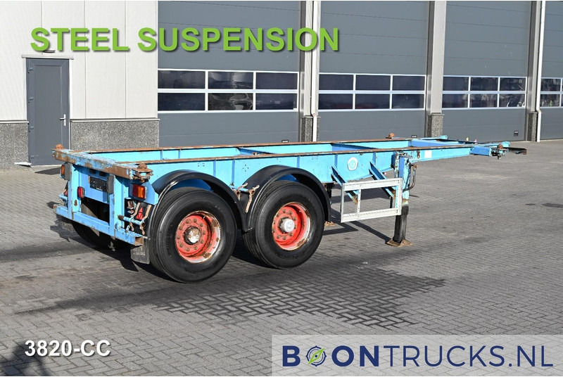 KOHLER CS 20/2 CHASSIS | 20ft * STEEL SUSPENSION * SAF DRUM - Containerbil/ Växelflak semitrailer: bild 1 KOHLER CS 20/2 CHASSIS | 20ft * STEEL SUSPENSION * SAF DRUM - Containerbil/ Växelflak semitrailer: bild 1