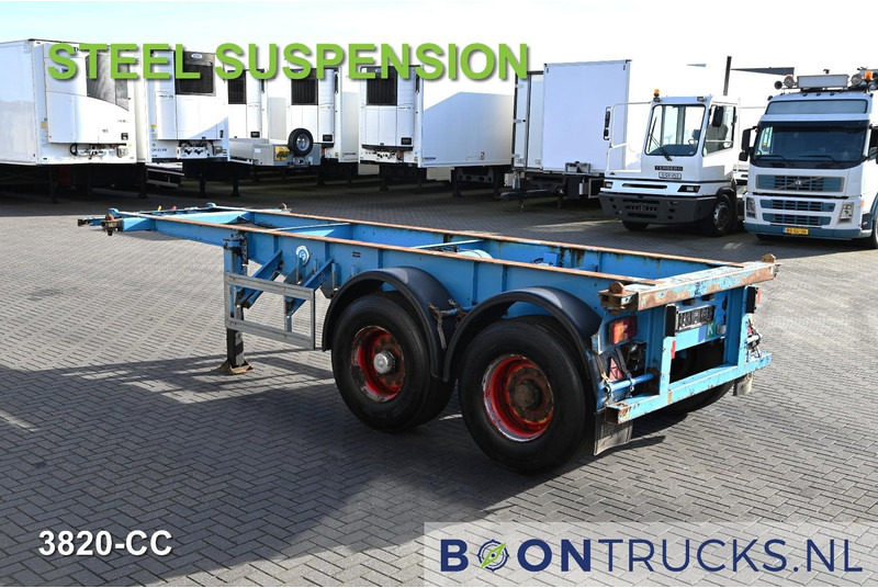 KOHLER CS 20/2 CHASSIS | 20ft * STEEL SUSPENSION * SAF DRUM - Containerbil/ Växelflak semitrailer: bild 2 KOHLER CS 20/2 CHASSIS | 20ft * STEEL SUSPENSION * SAF DRUM - Containerbil/ Växelflak semitrailer: bild 2