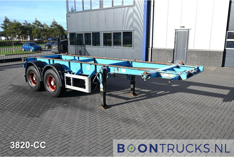 KOHLER CS 20/2 CHASSIS | 20ft * STEEL SUSPENSION * SAF DRUM - Containerbil/ Växelflak semitrailer: bild 3 KOHLER CS 20/2 CHASSIS | 20ft * STEEL SUSPENSION * SAF DRUM - Containerbil/ Växelflak semitrailer: bild 3