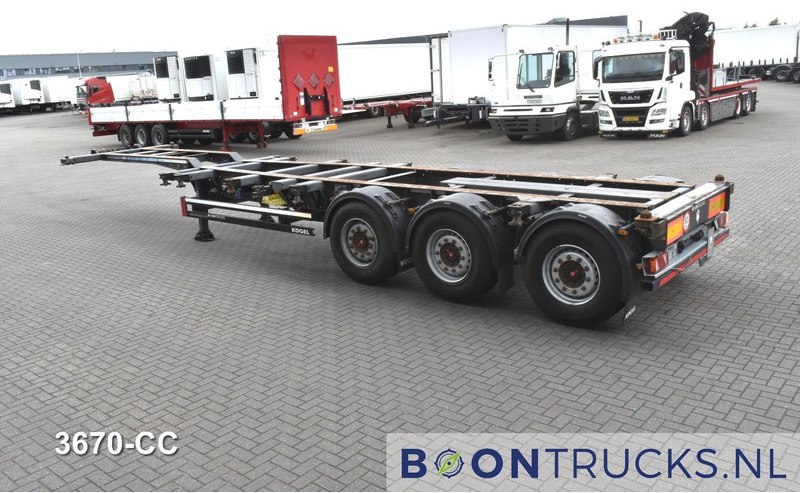 Kögel PORT 40 SIMPLEX 20 | 2x20-30-40ft HC * LIFT AXLE * SAF / DISC * EXTENDABLE REAR * MOT 02-2026 - Containerbil/ Växelflak semitrailer: bild 3 Kögel PORT 40 SIMPLEX 20 | 2x20-30-40ft HC * LIFT AXLE * SAF / DISC * EXTENDABLE REAR * MOT 02-2026 - Containerbil/ Växelflak semitrailer: bild 3